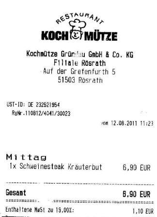 difv Hffner Kochmtze Restaurant